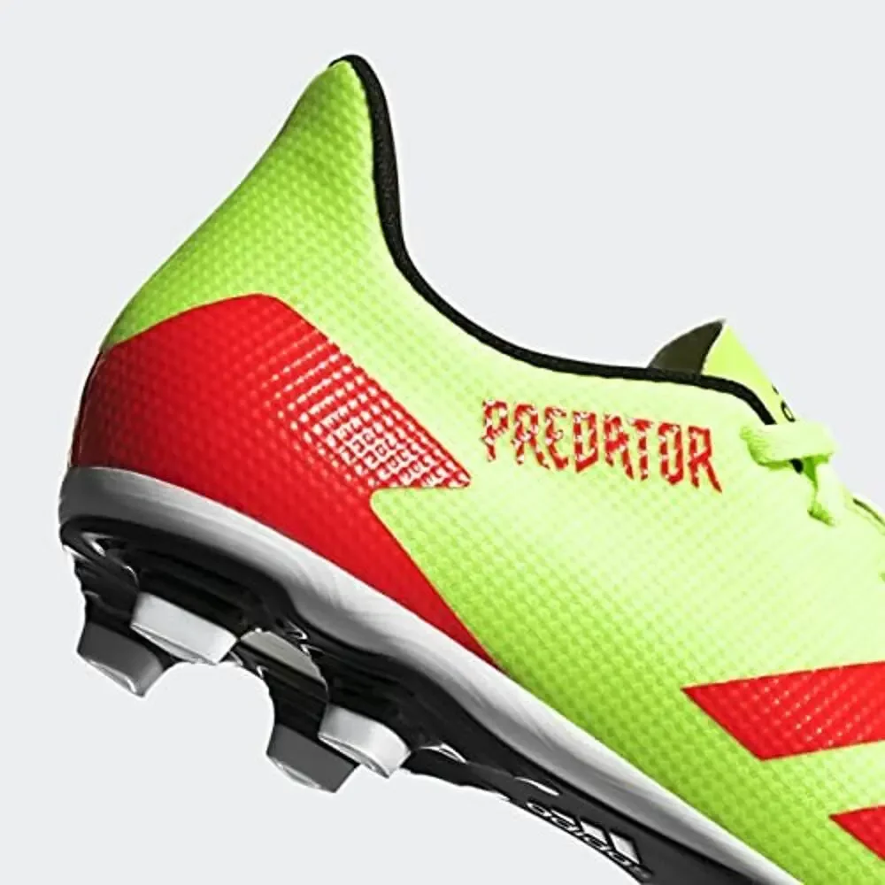 ADIDAS PREDATOR 20.4 FIRM GROUND SOCCER SHOE (MENS) SIGNAL GREEN/POP/BLACK 4